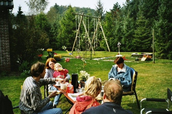 Es regnet ununterbrochen und die Norddeutschen sind stur.